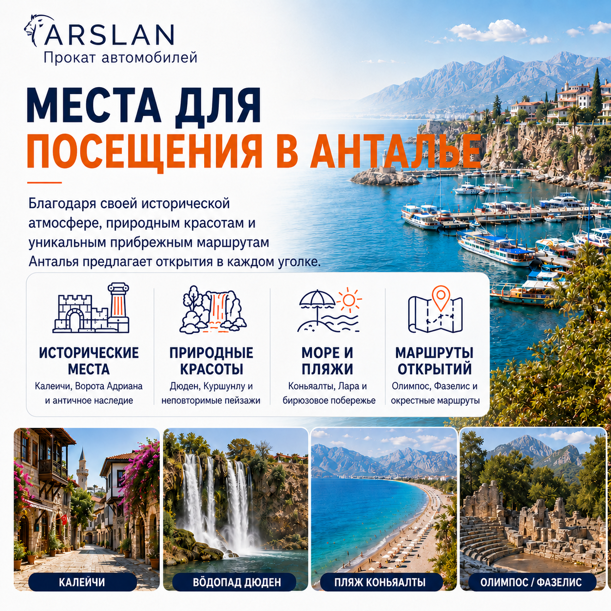 Достопримечательности Антальи