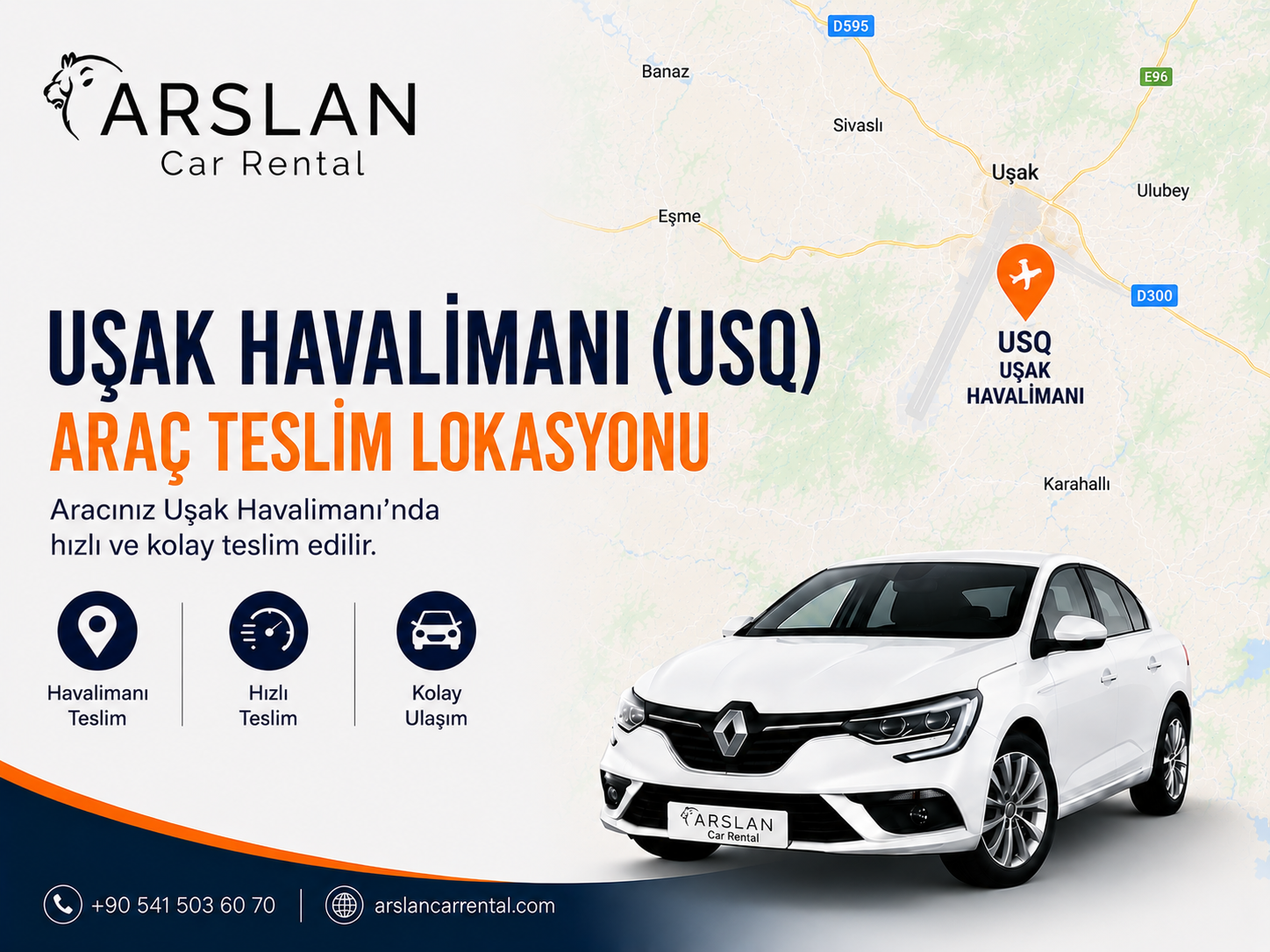 Uşak Havalimanı (USQ)